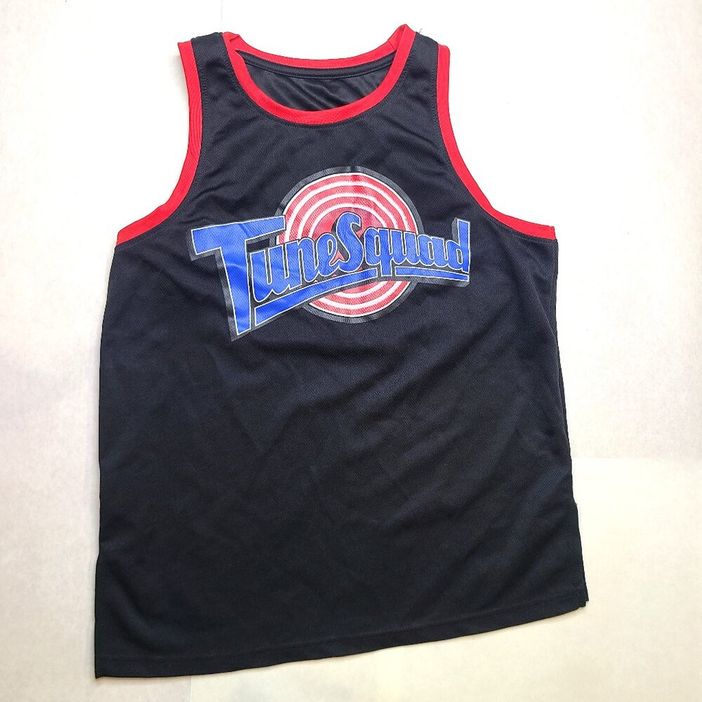 Space Jam Toon Squad Bugs Bunny #1 Black Basketball Jersey